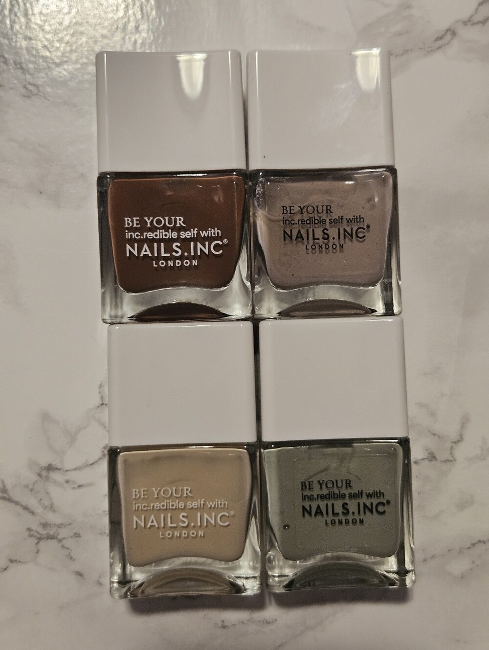 Nails Inc - Neutral set 4 pcs